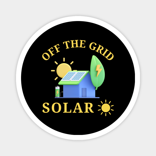 Off The Grid Solar Magnet by CleanPower